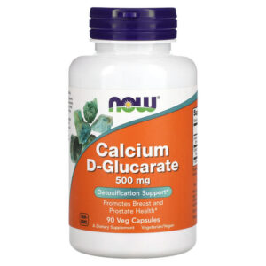 Calcium D-Glucarate 500 мг 90 веге капсули | Now Foods