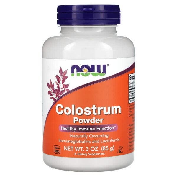 Colostrum Powder 85 гр | Now Foods