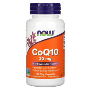 CoQ10 30 мг 120 веге капсули | Now Foods