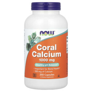 Coral Calcium 1000 мг 250 веге капсули | Now Foods