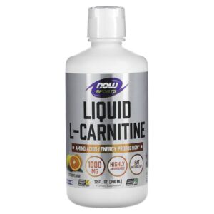 Liquid L-Carnitine 1000 мг 946 мл | | Now Foods